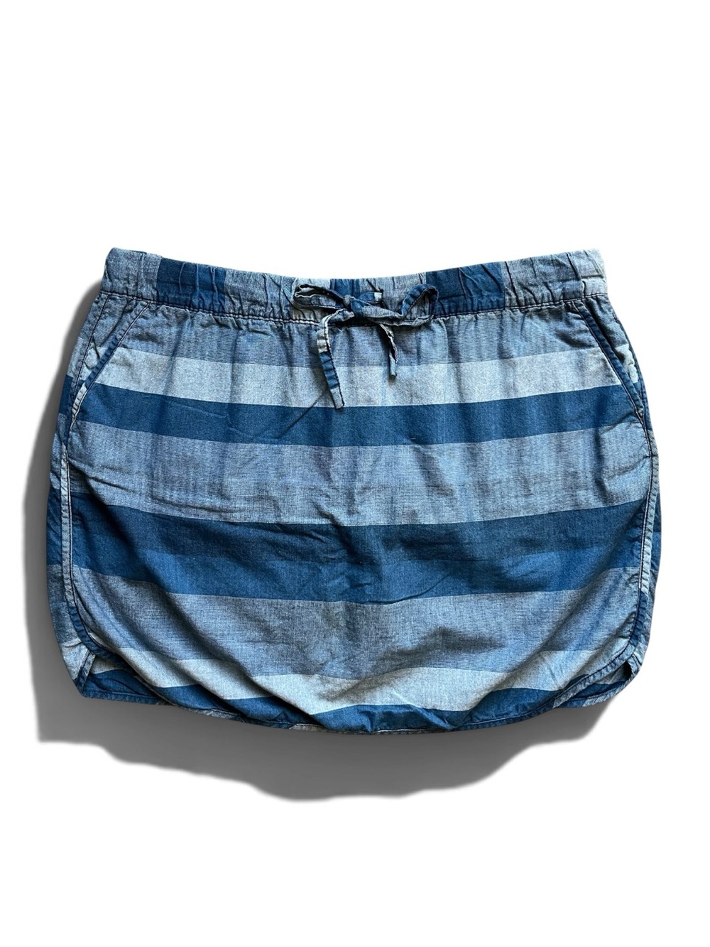 Cato elastic drawstring skort with pockets
